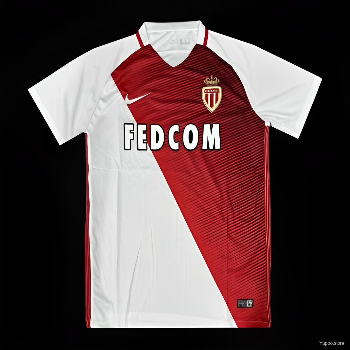 Camiseta de fútbol Monaco 2016/17 LOCAL MANGA CORTA VERSION FAN